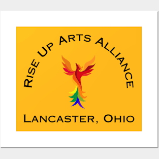 Rise Up Arts Alliance Logo Posters and Art